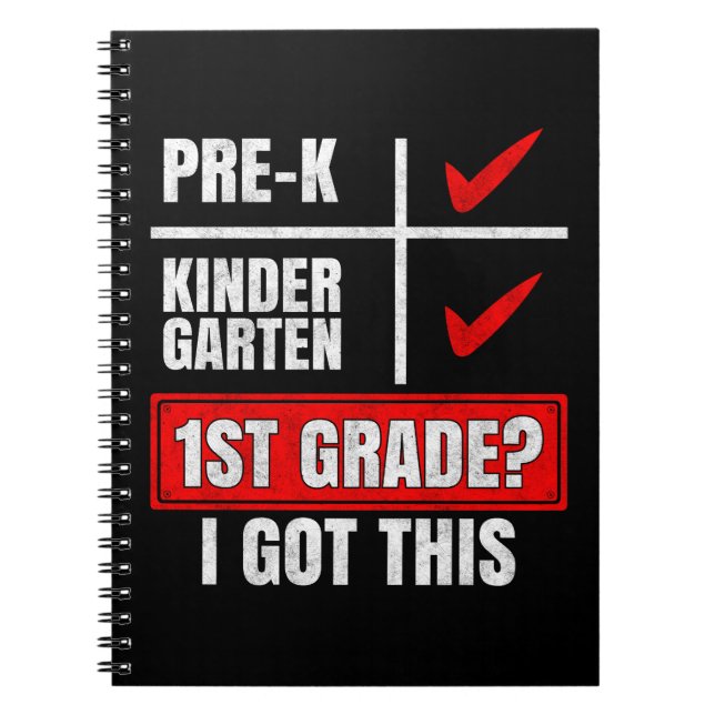 CUADERNO ¿PRE-K KINDERGARTEN 1ER GRADO? LO LOGRO (Frente)