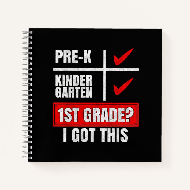 CUADERNO ¿PRE-K KINDERGARTEN 1ER GRADO? YO ME ENCARGARÉ (Anverso)