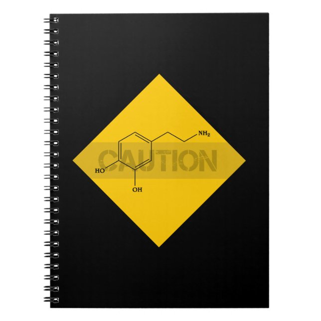 Cuaderno Precaución: Dopamina (Frente)