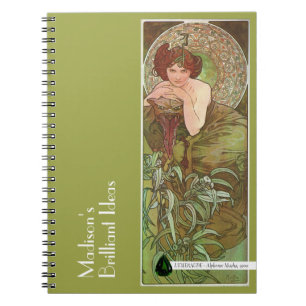 Cuaderno Precioius Stones Esmeralda Green Notebook de Mucha