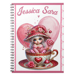 Cuaderno Preciosas Tazas