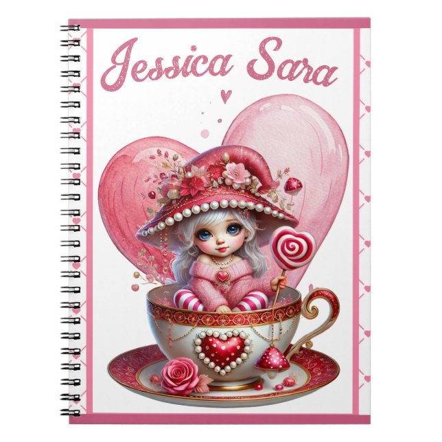 Cuaderno Preciosas Tazas  (Frente)