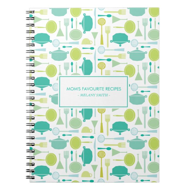 Cuaderno preferido de las recetas de la mamá de la (Frente)