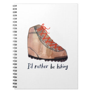 Cuaderno Prefiero Caminar Acuarela