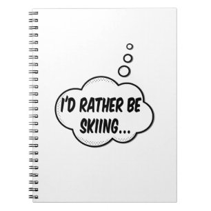 Cuaderno Prefiero Esquiar