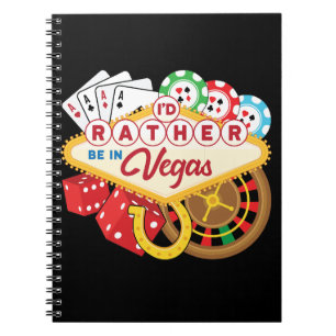 Cuaderno Prefiero estar en Las Vegas