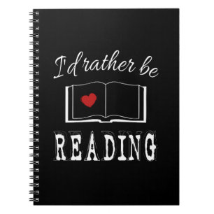 Cuaderno Prefiero estar leyendo