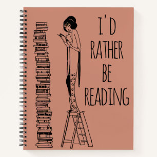 Cuaderno Prefiero Leer Bullet Journal