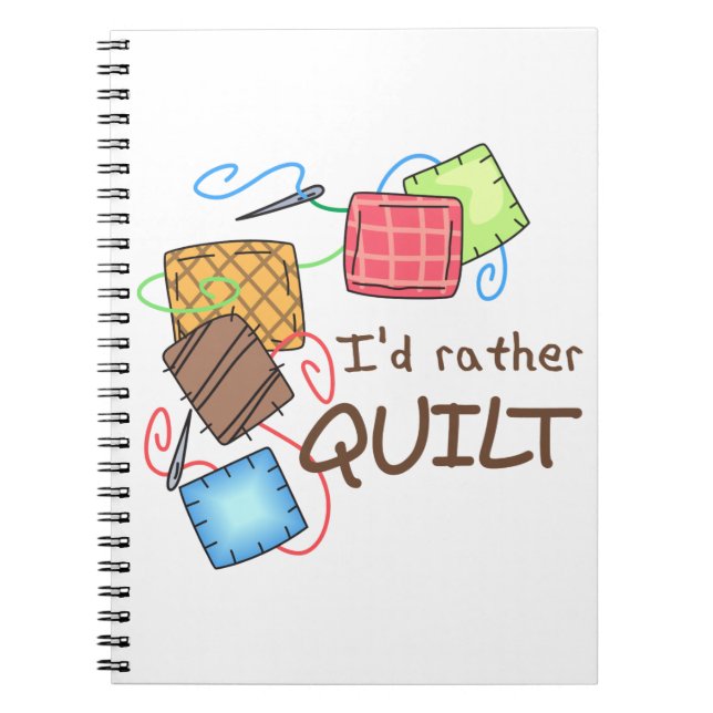 Cuaderno Prefiero Quilt (Frente)