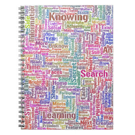 Cuaderno Pregunta Apprendre Nuage MotssTexte Motif Mensaje