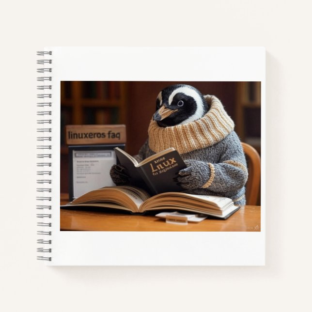 Cuaderno Preguntas frecuentes de Linuxeros (Anverso)