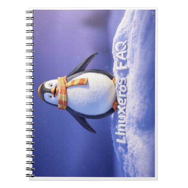Cuaderno Preguntas frecuentes de Linuxeros (Frente)