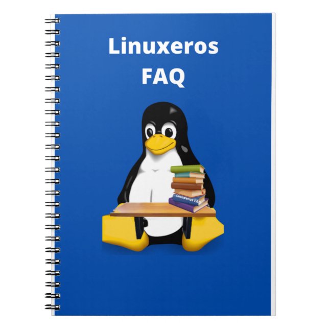 Cuaderno Preguntas frecuentes de Linuxeros (Frente)