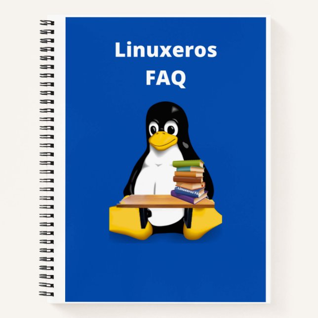 Cuaderno Preguntas frecuentes de Linuxeros (Anverso)
