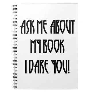 Cuaderno pregúnteme acerca de mi camiseta del libro