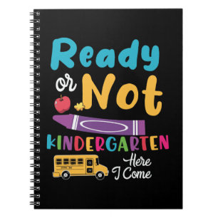 Cuaderno Preparado O No El Jardín De Niños Aquí Vengo