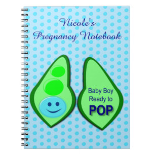 Cuaderno Preparado para hacer que el niño pequeño coma azul