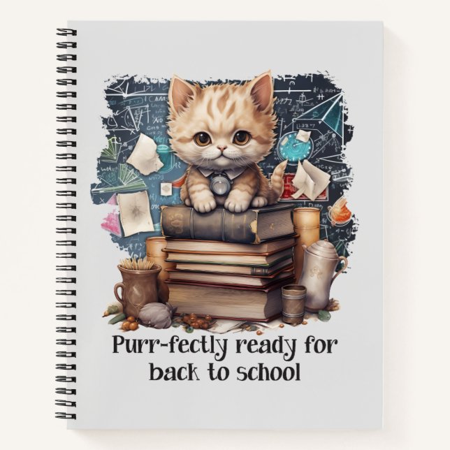 Cuaderno Preparado Para Volver A La Escuela (Anverso)