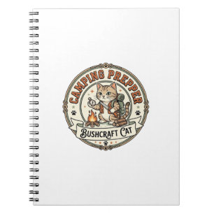 Cuaderno Preparador de Camping Bushcraft Gato Preparador de