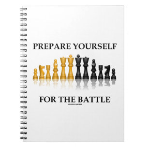 Cuaderno Prepárense Para La Batalla (Ajedrez)