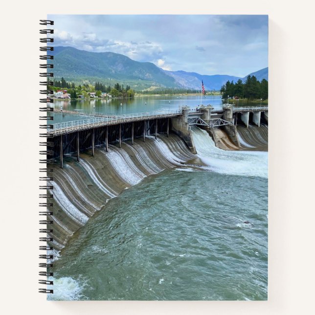Cuaderno Presa Thompson Falls (Anverso)