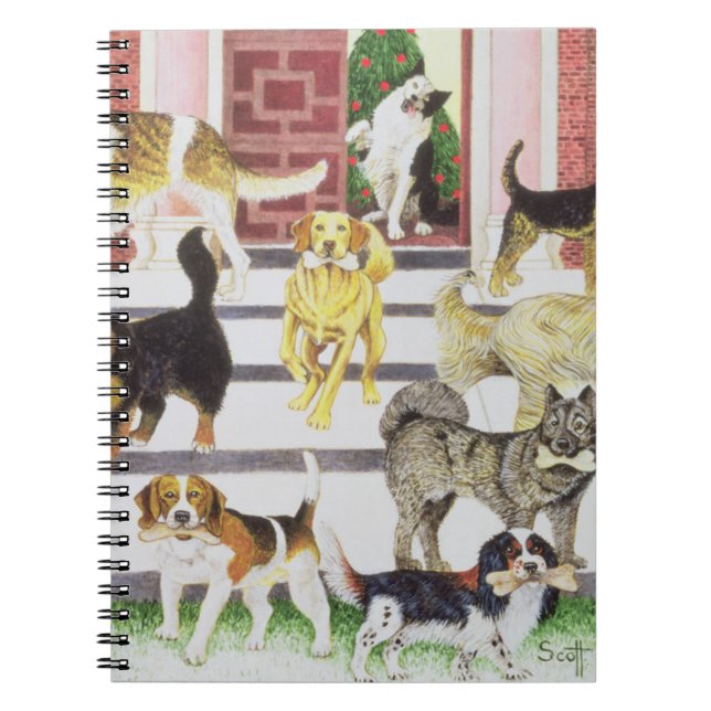 Cuaderno Presentes del fiesta (Frente)