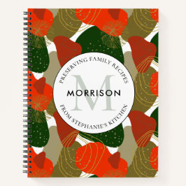 Cuaderno Preservación de recetas familiares Resumen receta 