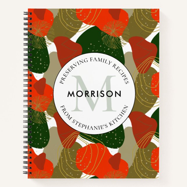 Cuaderno Preservación de recetas familiares Resumen receta  (Anverso)