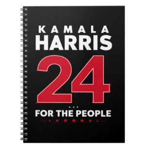 Cuaderno Presidenta 47 Kamala Harris 2024 Apoyo Señora 