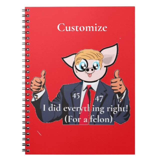 Cuaderno Presidente Felón Thunder_Cove (Frente)