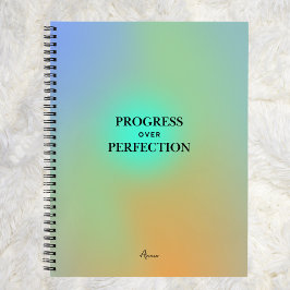 Cuaderno Presupuesto de Aura de Gradiente de Manifestación