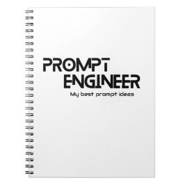 Cuaderno presupuesto minimalista del ingeniero de línea