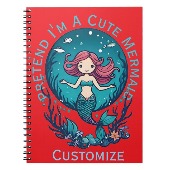 Cuaderno Pretende que soy una hábil sirena Thunder_Cove (Frente)
