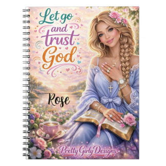 Cuaderno Pretty Girly Inspirational Floral Christian Bible