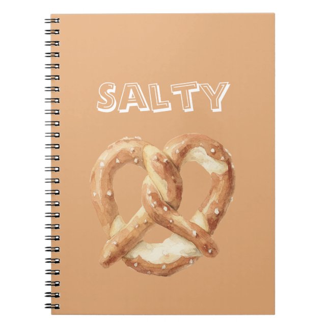 Cuaderno Pretzel salado   (Frente)