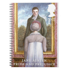 Cuaderno Pride and Prejudice stamp design