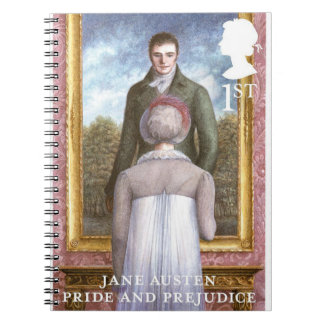 Cuaderno Pride and Prejudice stamp design