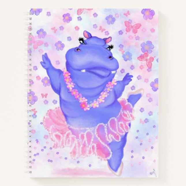 Cuaderno Prima Ballerina Hippo - Añadir su imagen / texto (Anverso)