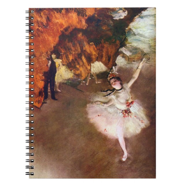 Cuaderno Prima Ballerina, Rosita Mauri por Edgar Degas (Frente)