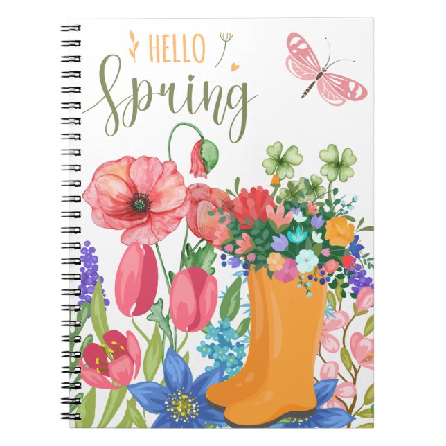 Cuaderno primavera (Frente)