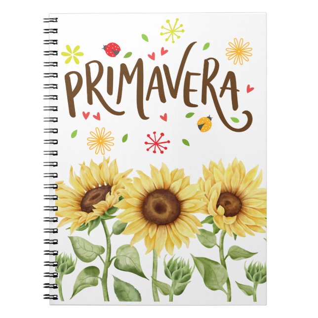 Cuaderno primavera (Frente)