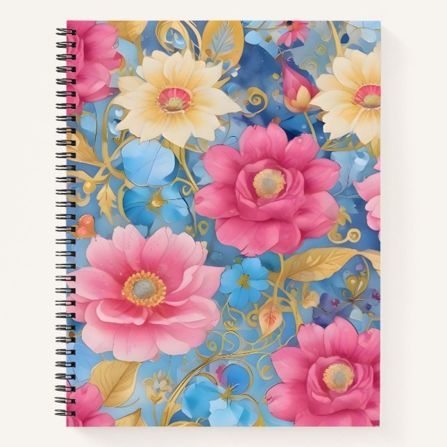 Cuaderno Primavera Celestial (Anverso)