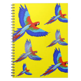 Cuaderno Primavera de playa de Mikitiez Parrot hawaii summe