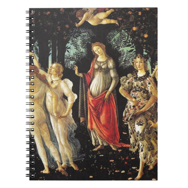 Cuaderno Primavera de Sandro Botticelli (Frente)
