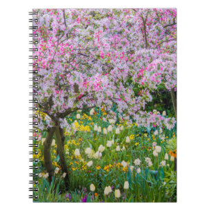 Cuaderno Primavera en el jardín de Claude Monet