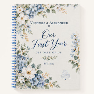 Cuaderno Primer Aniversario Nuestro Primer Año