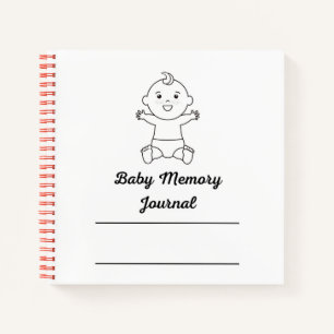 Cuaderno primer año de baby Memory Book