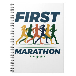 Cuaderno Primer corredor maratonista de maratón