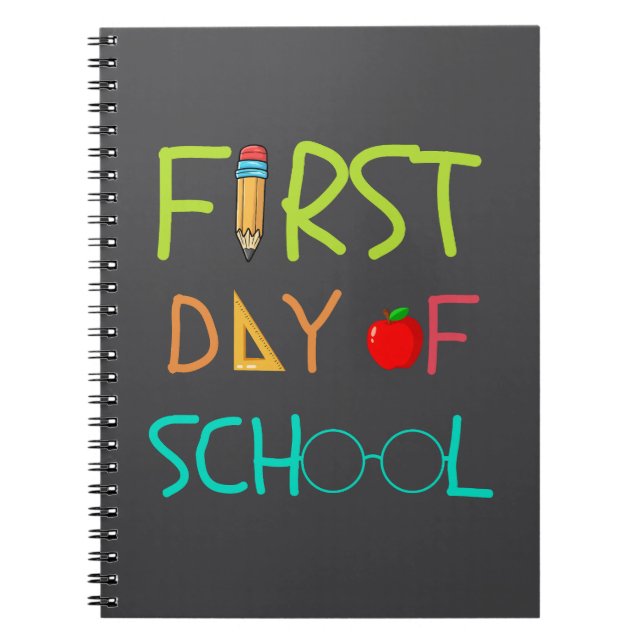 Cuaderno Primer Día de Escuela (Frente)
