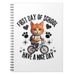 Cuaderno Primer Día De Escuela Que Tengas Un Buen Día